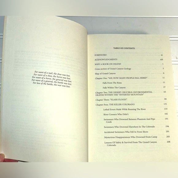 Over The Edge: Death In Grand Canyon Paperback Book 9"x6"x1 3/8" New 408 Pages - Picture 3 of 5